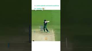 Amazing catch jadeja 🏏🔥 trending cricketlover cricketshorts trendingshorts likeandsubscribe [upl. by Hgeilhsa879]