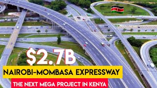 EYES on the next MEGA project in Kenya NAIROBIMOMBASA Expressway [upl. by Delanos150]