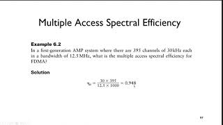 FDMA spectral efficiency amp TDMA spectral efficiency with math in wireless network in bangla [upl. by Nahtaj672]