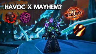 Havoc X Mayhem  Quick Warlock Destruction Guide  PVE M  Wow The war within  Season 1  1105 [upl. by Nosyaj]