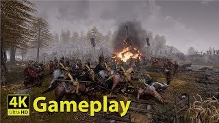 Ancestors Legacy  Skirmish 4K Gameplay [upl. by Nalyac]