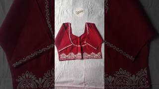 Handpainted blouse। music song latestblousedesign lyrics fabricpaint fashionFashion [upl. by Chatterjee71]