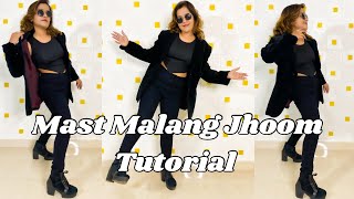 Mast Malang Jhoom Song Dance Tutorial  Bade Miyan Chote Miyan  Tiger Sonakshi Akshay  Nupur [upl. by Amaris]