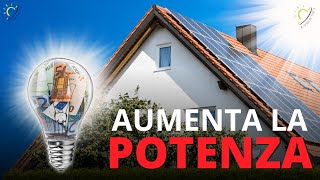 Come aumentare la Potenza di un Impianto Fotovoltaico già Installato  Pordenone pt 2 [upl. by Atirma]