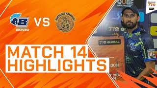 2023 Abu Dhabi T10 Match 14 Highlights Chennai Braves vs Northern Warriors  Season 7 [upl. by Suitangi]