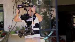 Combination of 3 axis brushless gimbal and a steadicam [upl. by Iain]