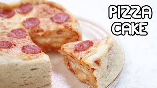 HOW TO MAKE A PIZZA CAKE ft Grace Helbig  NERDY NUMMIES [upl. by Ephrem]