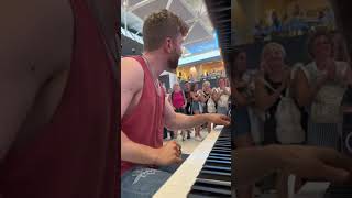 Dance monkey song in crowd everyone piano english [upl. by Eissert]