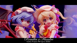 Remilia Scarlet amp Flandre Scarlet PM Figure SEGA Cinematic Spotlight  東方 Touhou Project [upl. by Essirehc]