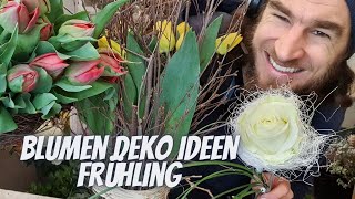 Livestream 456 Blumen Deko Inspiationen  Blumensträusse und mehr Frühling 2022 [upl. by Aleakim]