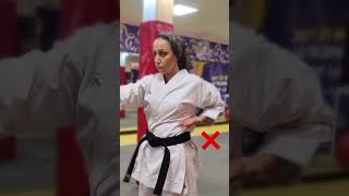 Nukite🥋 short shorts tiktok kihon karate [upl. by Nolyad38]