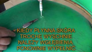 Płynna skóra  naprawa mebli skórzanych [upl. by Johnston527]