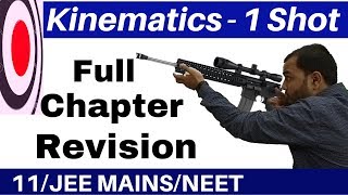 Kinematics  One Shot Complete Chapter  Kinematics Full Chapter Revision I Class 11JEE MAINSNEET [upl. by Rafat898]