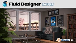 Fluid Designer 2015 R2  Blender Based Design Software [upl. by Meghan]