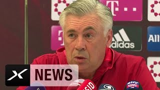 Carlo Ancelotti über FCBCamp MegaWM ChinaIrrsinn  FC Bayern München  Bundesliga [upl. by Acceb444]