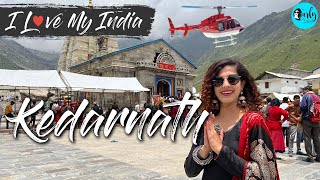 Kedarnath Yatra 2022 In A Helicopter  Travel Stay Darshan  I Love My India Ep  49 Curly Tales [upl. by Nileuqay]