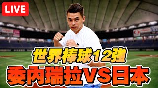 【世界12強棒球賽】超級循環賽委內瑞拉vs日本武士隊 一起看球賽直播【豹子腿方昶詠】 [upl. by Arreyt]