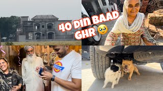 40 Din Baad Ghr Vapisee😍😍  Harman bdy  Coco x Panther 🤺🤺  Dhillonpreet Vlogs [upl. by Pros726]