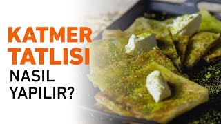 Katmer Tatlısı Nasıl Yapılır  Kolay Katmer Tarifi [upl. by Tenrag]