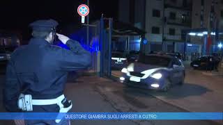 CROTONE QUESTORE GIAMBRA SUGLI ARRESTI A CUTRO [upl. by Etra]