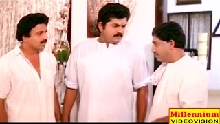 Mukesh amp Sidiqq Comedy  Malayalam Movie Non Stop Comedy  POOCHAKKARU MANIKETTUM [upl. by Lynden]