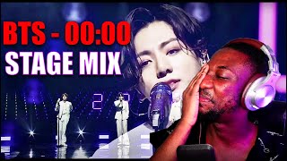 REACTING TO BTS 방탄소년단  0000 Zero OClock 교차편집 Stage Mix [upl. by Evonne814]