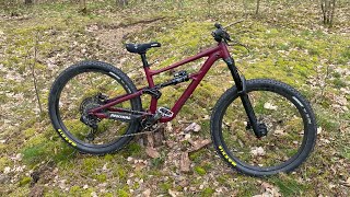 Specialized status 140 slopeduro custom bike check sramaxs 50to01 [upl. by Amej]