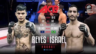 Кайл Рейес vs Марио Исраэль  Kyle Reyes vs Mario Israel  ACB 51 [upl. by Hardunn]