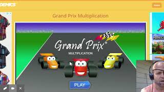 Arcademics Plus  Multiplication Grand Prix [upl. by Ainud]