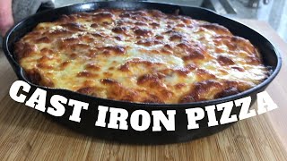 Cast Iron Pan Pizza [upl. by Gnud495]