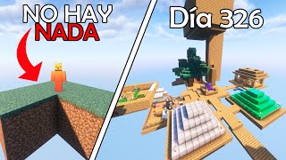 SOBREVIVÍ en UN SKYBLOCK VACIO en MINECRAFT HARDCORE [upl. by Aihsenor822]