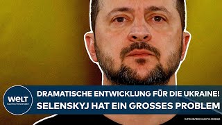 PUTINS KRIEG Dramatische Entwicklung für die Ukraine Wolodymyr Selenskyj hat ein großes Problem [upl. by Stormie]