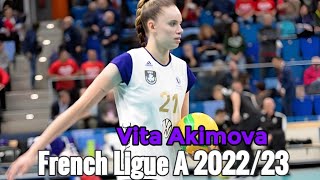 French Ligue A 202223 Round 26 Vita Akimova 08042023 [upl. by Alair]