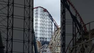 PEPSI MAX THE BIG ONE  BLACKPOOL PLEASURE BEACH OFFRIDE [upl. by Beitnes]