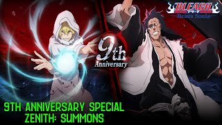 Bleach Brave Soul  9th Anniversary Special Zenith Summons [upl. by Sayers]