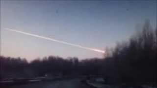 Meteoriteneinschlag in Russland Live 15022013 [upl. by Eicrad106]