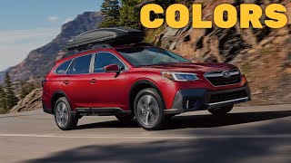 2022 Subaru Outback Colors Exterior and Interior [upl. by Nedyah]