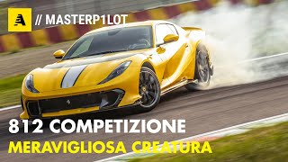 Ferrari 812 Competizione  830 CV al TOP nel segno di Enzo [upl. by Irrehs]