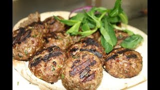 How To Make KofteKofta Middle Eastern Meatballs [upl. by Ketchum]