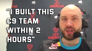 Immi talks building the C9 squad in 2 hours reuniting w Vanity  2024 VCT Americas KICKOFF [upl. by Toille]