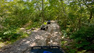 Dixon Miller ATV Trail  Delaware State Forest PA [upl. by Etnecniv]