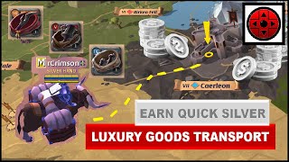 Quick Guide Earn Silver By transporting Luxury Goods [upl. by Ruyle854]