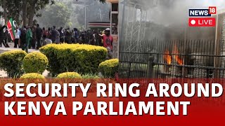 Kenya Protests LIVE  Kenya Tax Bill Protest Turns Violent Many Injured In Open Fire  N18G  Live [upl. by Marashio]