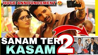 SANAM TERI KASAM 2 ANNOUNCEMENT REVIEW  INDER amp SARU  HARSHVARDHAN RANE amp MAWRA [upl. by Derdlim]