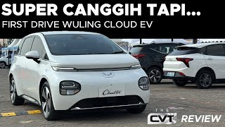 CUMA SEHARGA HRV WULING CLOUD EV FIRST DRIVE [upl. by Wilone]