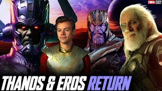 Thanos amp Eros Return in New MCU Project with Crazy Implications for Galactus amp Eternals in Phase 6 [upl. by Carmelina]