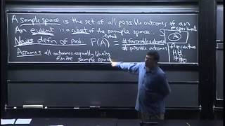 Lecture 1 Probability and Counting  Statistics 110 [upl. by Zusman366]