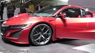 2016 Honda NSX  Geneva Motor Show 2015 [upl. by Eben]