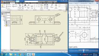 Tutorial Inventor 2015 Acotado ISO [upl. by Nnylcaj63]