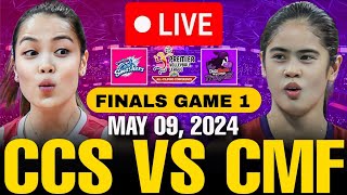 CREAMLINE VS CHOCO MUCHO 🔴LIVE FINALS GAME 1  MAY 09 2024  PVL ALL FILIPINO CONFERENCE 2024 [upl. by Nawud]